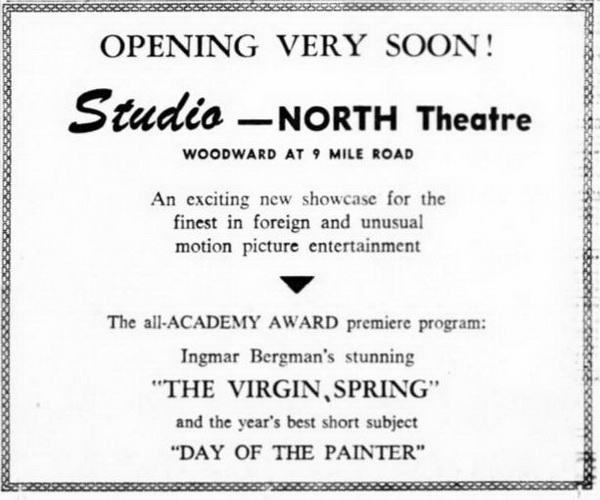 Magic Bag Theatre (Ferndale Theatre) - 1961-07-30 Ad (newer photo)